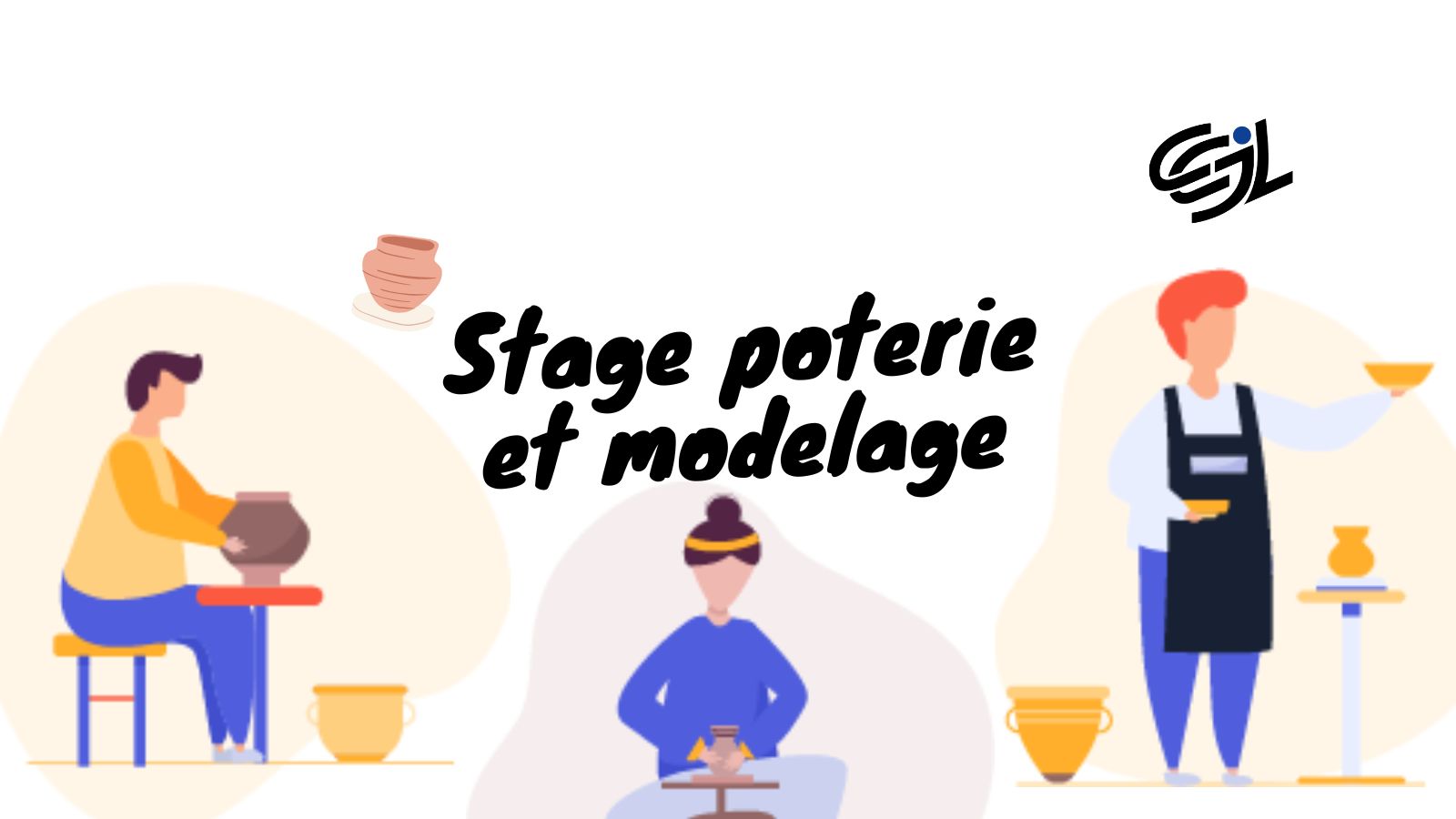 stage poterie/modelage - bannière 