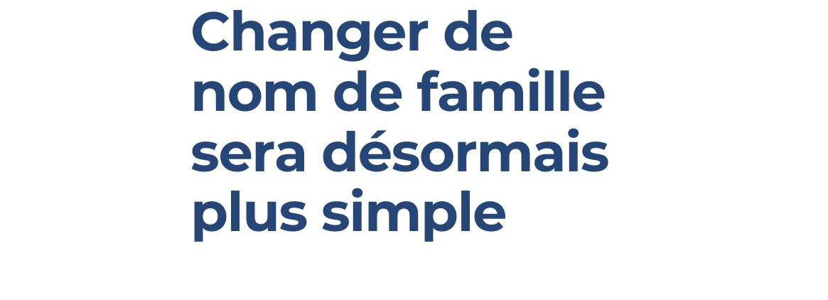 état civil changement de nom de famille - bannière