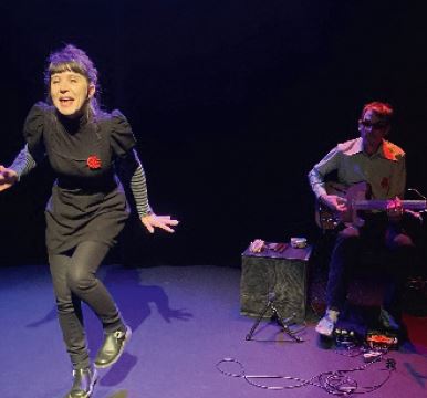 spectacle la langue bleue