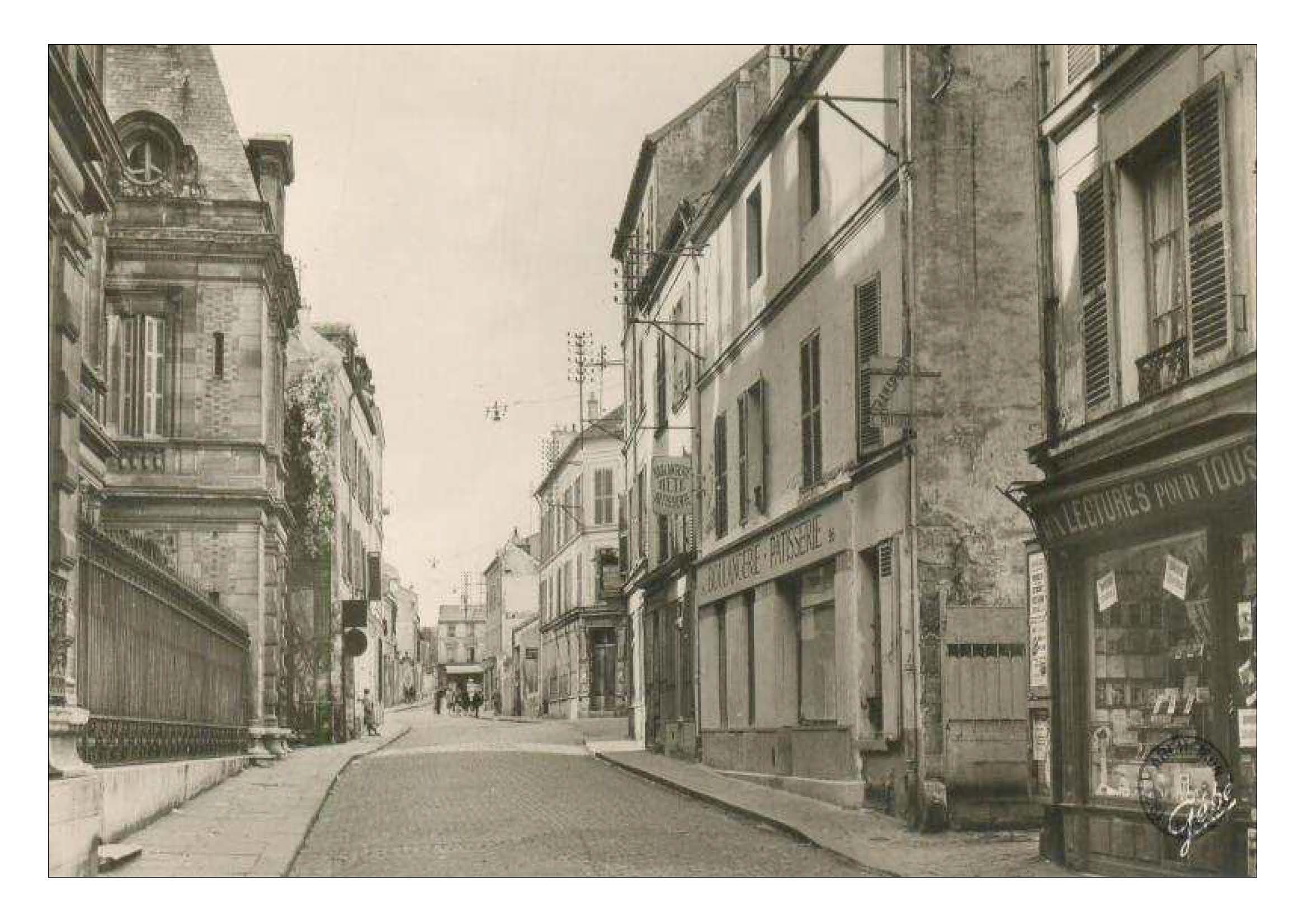 La rue Boucicaut appelée Grande Rue avant 1888-05