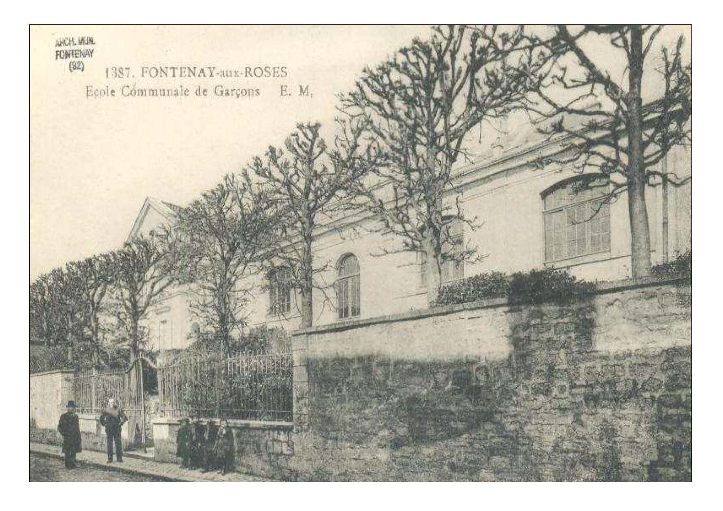 Les écoles publiques (rue Jean Jaurès, place de l_Église, au Parc et l_École libre-01