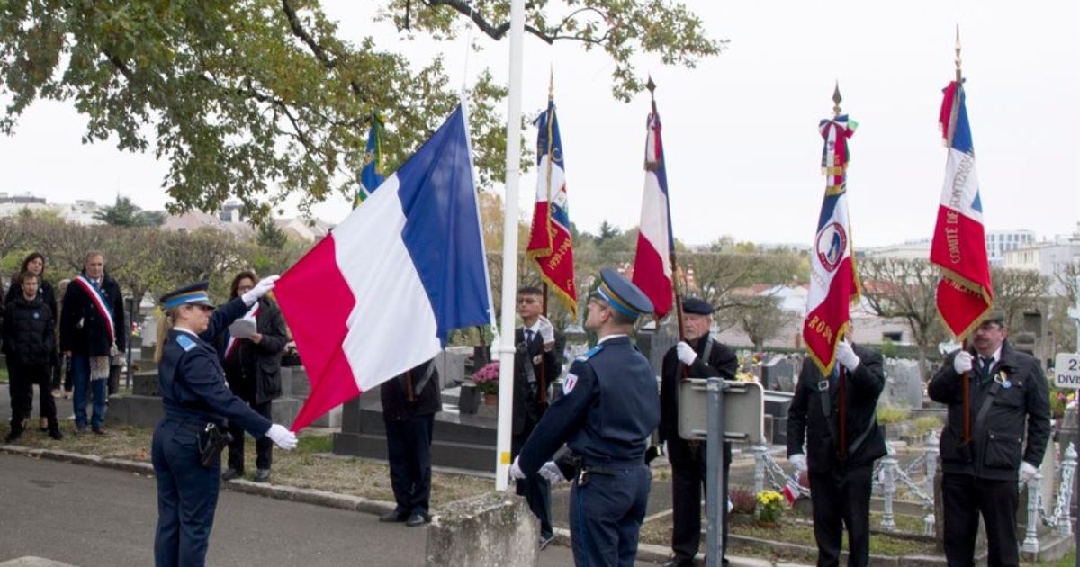 commémoration armistice 11 nov 1918 - bannière