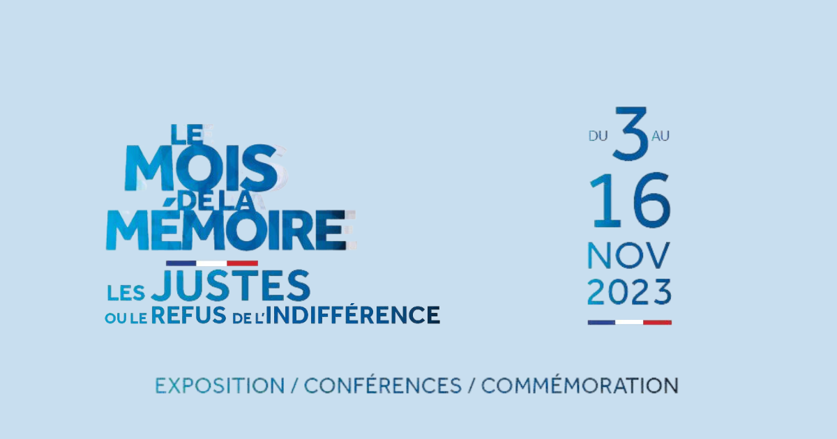 mois de la mémoire 2023 - bannière