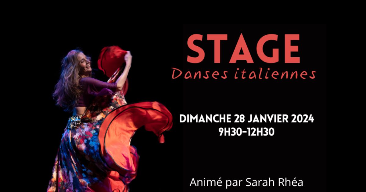 stage danses italiennes - bandeau
