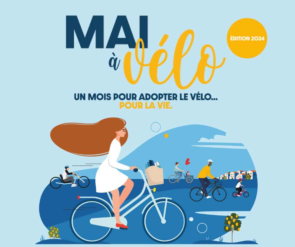 Mai à vélo